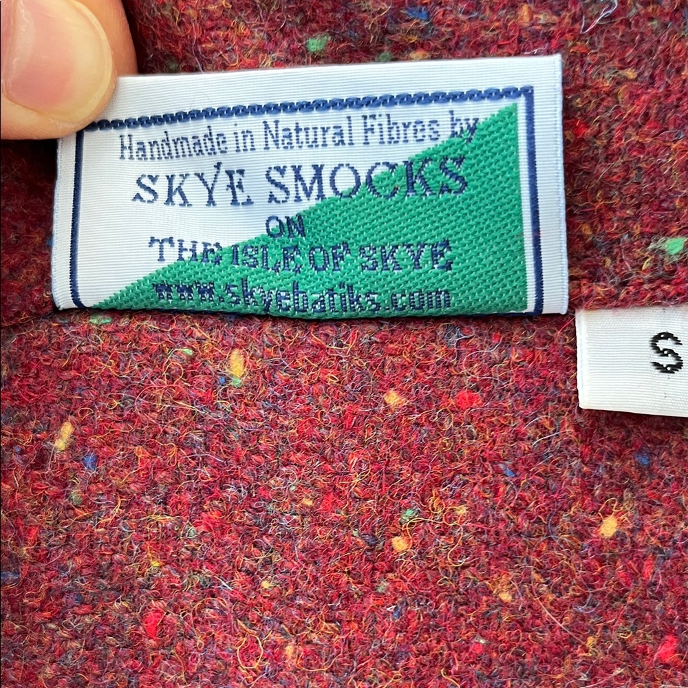 Skye Smocks Burgundy Speckled Pullover Sweater - Picture 3 of 3